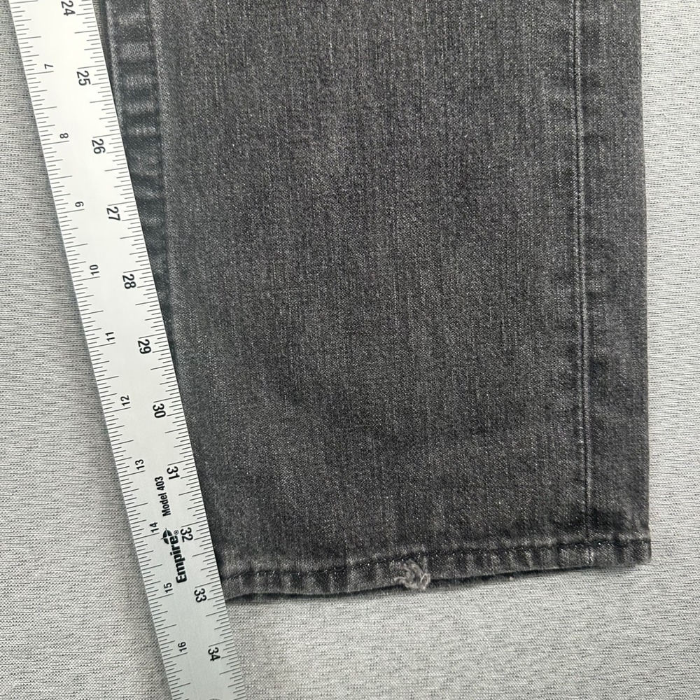 VTG True Religion Bobby Jeans Mens 30 Straight Leg Gray Faded Denim USA Made - Picture 6 of 12